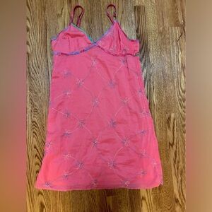 Y2K Embroidered Casual Mini Dress